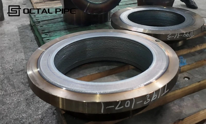 weld overlay forged flange sealing face weld overlay forged flange sealing face